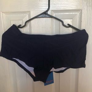 Sun & Sea Navy Blue Swim Bottoms Size L